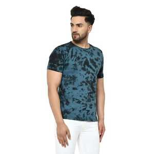 Camiseta Deportiva Tie Dye para Hombre, de la Mejor Calidad, Tendencia Clásica, Antiencogimiento, Manga Corta, Proveedor Directo de Pakistán - Product Image 2