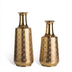 Custom Metal Flower Vase Personalized Decorative <b>Floral</b> Holder For Wedding Gifts Home Decoration And Special Events - Product Image 4
