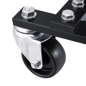 Organizador de Gatos Hidráulicos con Ruedas Giratorias 360 Grados, Soporte para Carro de Taller, Estantes de Almacenamiento para Garaje - Product Image 1