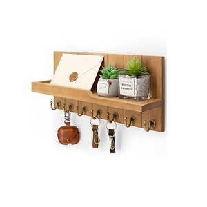 Wooden <b>Key</b> <b>Hook</b> Heritage <b>Wall</b> Accent Crafted to Bring Organized Entry Living with Elegant Decorative Character and Warmth - Product Image 2