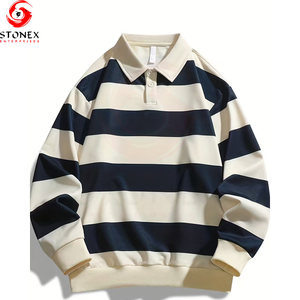 Sweat-shirt d'hiver pour homme en coton 100% premium, logo personnalisé, manches longues, col rond, pull en molleton, impression personnalisée, écologique, séchage rapide - Product Image 1