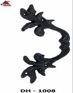 Manija de Puerta de Hierro Fundido, Diseño de Palanca de Fricción, Herrajes para Puertas y Ventanas - Product Image 1