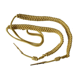 Premium Decorative Aiguillettes High Quality <b>Braided</b> Cord Craft <b>Accessories</b> with Custom Logo OEM Service OEM Size Private Label - Product Image 4