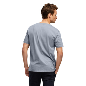 T-shirt d'été décontracté pour homme, coupe ample, épaules tombantes, en coton respirant, idéal pour les activités de plein air et le quotidien - Product Image 4