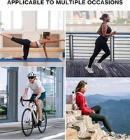 Nouvelles chaussettes courtes athlétiques personnalisées pour hommes, respirantes, écologiques, avec logo sur la semelle, pour la gym et le yoga – En promotion