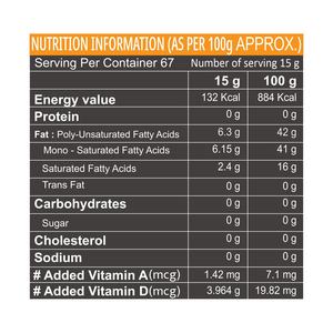 Aceite de Sésamo Oreal 1L - Puro, Prensado en Frío, Aceite Natural para Cocinar y para la Salud - Product Image 4