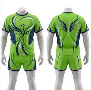 Wholesale Training Rugby Uniforms Quick-Dry Fabric Custom Sublimation Rugby Wear - Product Image 1