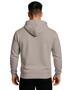 Unisex Hooded Sweatshirt 100% Cotton French Terry Regular Fit Casual Autumn Wear Printed Logo Front Customizable OEM Made - Product Image 2