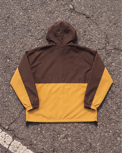 Chaqueta Cortavientos Impermeable para Hombre con Cremallera y Estampado de Letras Personalizado, Estilo Urbano con Capucha - Product Image 3