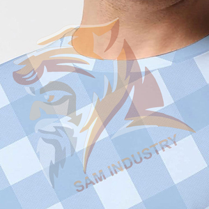 Wholesale Factory Price OEM Casual Short Sleeve Two Piece <b>Sets</b> New Arrival Men's Custom Sublimated Summer <b>Twin</b> <b>Set</b> - Product Image 5