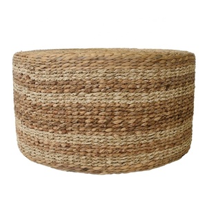 Table basse en herbe de mer la plus vendue en usine / Table basse en herbe de mer tissée écologique Salon Accent parfait pour toute salle de séjour - Product Image 1