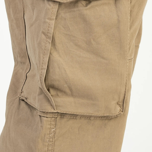 Pantalones Cargo de Alta Calidad para Hombre, Corte Holgado, Pierna Recta, Multibolsillos, Casuales, para Exteriores, Proveedor Mayorista - Product Image 5