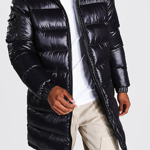 Vestes et manteaux pour hommes de haute qualité personnalisés, nouveau design, style tendance, couleur unie, manteau chaud en duvet, veste matelassée pour hommes - Product Image 3