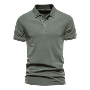 Vêtements pour hommes, polos pour hommes, vente en gros, logo personnalisé, polos unis pour hommes grandes tailles, polos de golf en coton de haute qualité - Product Image 1