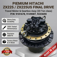 Moteur de translation hydraulique ZX225USR ZX225US 9181678 9149087 9233690 pour pièces d'excavatrice Hitachi ZX225