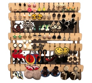 Wooden Display Stand for Shop – DIY Wood Display Rack for Retail & Product Showcase - Product Image 2