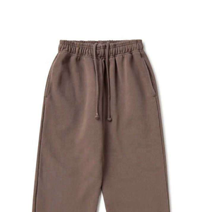 Pantalon de survêtement sport pour homme, taille élastique, toile 100% coton, coupe ample, respirant, séchage rapide - Product Image 4