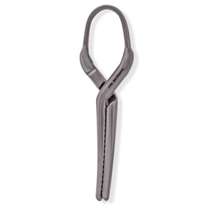 Clip d'occlusion manuel réutilisable en acier inoxydable de qualité chirurgicale, à mâchoire légèrement incurvée, pour mini-vasculaire, 7 mm, temporaire - Product Image 4