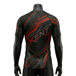 เสื้อรัดรูปสำหรับเล่นกีฬา MMA BJJ เล่นเซิร์ฟ ออกกำลังกาย แบบซับลิเมชั่นเต็มตัว น้ำหนักเบา ยืดได้สี่ทิศทาง แห้งเร็ว พิมพ์ลายด้านหน้า - Product Image 5