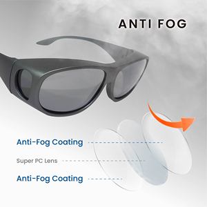 SU1769G-P Polarized UV400 Tinted Sport Sunglasses Unisex with <b>Scratch</b> Resistance - Product Image 3