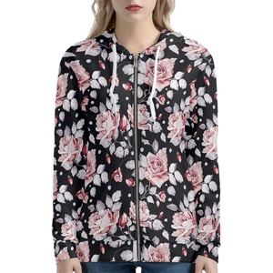 HAMIO SPORTS OEM Women's 100% Cotton Lined <b>Hoodies</b> <b>Lightweight</b> Cozy Warm Summer Casual Stylish - Product Image 2