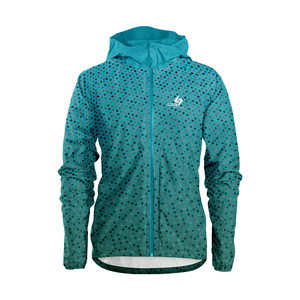 Chaqueta Cortavientos Impermeable Personalizada para Hombre, Estilo Urbano, con Capucha, Cierre de Cremallera y Logotipo Impreso en la Parte Delantera, 100% Nailon - Product Image 1