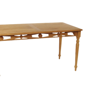 Hot sale rectangular dining <b>table</b> made of good quality and durable teak <b>wood</b> suitable for indoor or outdoor use - Product Image 3