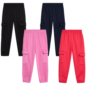 Pantalon de jogging décontracté léger pour hommes, personnalisable, avec taille élastique, style cargo, vente en gros - Product Image 1