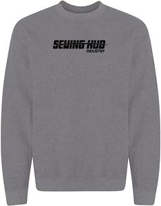 Sweat-shirt à col rond pour homme avec logo personnalisé, coton épais, unisexe, 100% coton, sweat-shirt à capuche vierge, broderie de haute qualité, respirant - Product Image 4