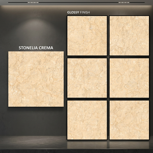 Azulejo de piso de porcelana esmaltada pulida de 800x800mm-Azulejos de pared de cerámica brillante para interiores y pisos modernos en Túnez - Product Image 3