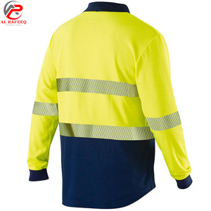 Camiseta Polo de Alta Visibilidad con Cinta Reflectante Personalizada de Calidad Premium, con Bolsillos, de Poliéster, Unisex, con Logotipo Personalizado - Product Image 1