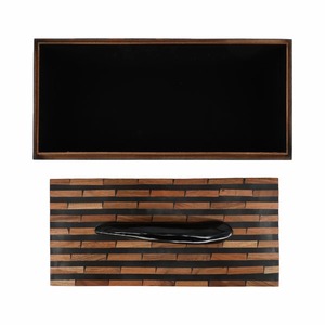 Brick Pattern Wooden Storage <b>Box</b> Perfect For Home Organization <b>Keepsakes</b> Accessories And Decorative Storage Wholesale From India - Product Image 3