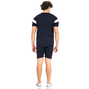 Men's Summer Quick Dry Athletic <b>Set</b> Breathable <b>Mesh</b> Short Sleeve T-Shirt and Shorts Sports Training Suit - Product Image 4