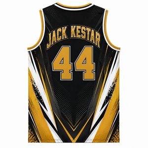 Maillot de basketball brodé de haute qualité : Caractéristiques de performance pour l'exportation de maillots de basketball professionnels pour les jours de match - Product Image 2