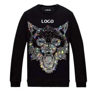 Trajes Deportivos para Hombre con Estampado de Diamantes de Imitación de Primera Calidad, Precio al por Mayor, Traje Deportivo para Entrenamiento, Jogging y Deportes - Product Image 2