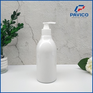 ขวดพลาสติก PET สีดำแบบแบนสำหรับพิมพ์ลายด้วยความร้อน ยี่ห้อ Pavico ผลิตในเวียดนาม พร้อมหัวปั๊มโลชั่นในบรรจุภัณฑ์พลาสติก - Product Image 2