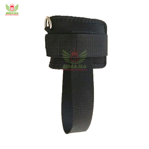 สายรัดข้อเท้านีโอพรีนแบบปรับได้ พร้อมแผ่นรองรับแรงกระแทก สำหรับเครื่องออกกำลังกายแบบสายเคเบิล เหมาะสำหรับการฝึกขา เพิ่มแรงต้านในการออกกำลังกาย ขายส่ง รับทำโลโก้ตามสั่ง OEM - Product Image 6