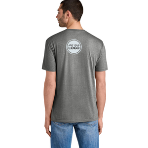 T-shirts en gros d'usine, t-shirts Next Level Tri-Blend, t-shirts District Perfect Tri Tee, impression de logo personnalisée sur t-shirt. - Product Image 5