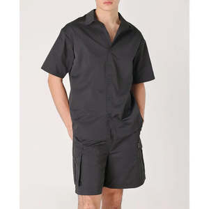 Short <b>Jacket</b> Sets Unisex 100% Cotton Heavyweight Quick Dry Breathable Streetwear - Product Image 6