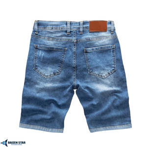 กางเกงยีนส์ลำลองผู้ชาย DAIZEN STAR INTERNATIONAL ทรงกลางเอว ผ้าเดนิมฟอกสีอ่อน ปักลาย ระบายอากาศได้ดี เป็นมิตรกับสิ่งแวดล้อม แห้งเร็ว มีซิปและกระดุม - Product Image 5