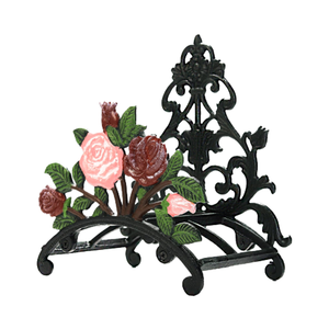 Porte-bobine de tuyau d'eau de jardin mural robuste en fonte personnalisé décoratif peint à la main en vrac forte demande à bas prix - Product Image 1