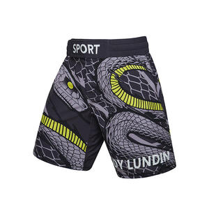 Pantalones Cortos de MMA para Hombre, de Secado Rápido, Transpirables, Sólidos, No Tejidos, Impermeables, con Cintura Elástica, Más Vendidos al por Mayor - Product Image 3