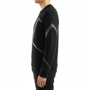 เสื้อสเวตเชิ้ตผู้ชาย ปักลาย คอกลม แขนยาว กันน้ำ กันลม รับผลิตตามแบบ OEM ขายส่ง - Product Image 3