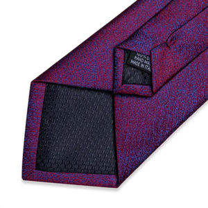 Corbatas de seda para hombre en colores púrpura, rojo y azul, de 8 cm de ancho, para bodas y fiestas, accesorios para hombre, pañuelo de bolsillo, gemelos, broche. - Product Image 3