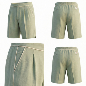กางเกงขาสั้นสไตล์ยุโรปสำหรับผู้ชาย ทรงเข้ารูป แฟชั่นฤดูร้อน คุณภาพพรีเมียม จาก Maluza Industries - Product Image 6