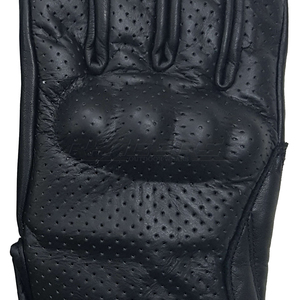 Gants de moto perforés en cuir véritable respirant pour la course, équipement de performance, gants de motard d'été à doigts complets - Product Image 5