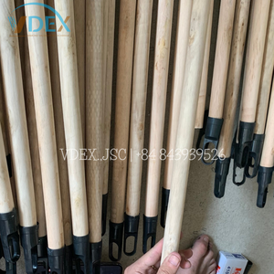 สกรูด้ายไม้กวาดไม้อิตาลีเม็กซิกันด้ามไม้ถูพื้นไม้ถูพื้นดอกไม้เคลือบ PVC ฟิล์มสีสันสดใสราคาถูกที่สุดพร้อมแปรงปูพื้น - Product Image 4