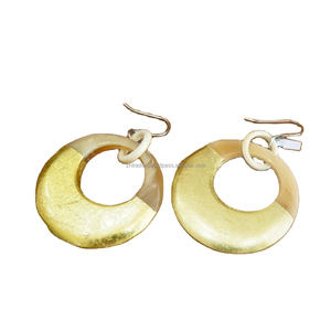 Joyería antigua elegante cuerno indio Jhumka pendientes dijes tradicionales para mujeres y niñas gota de moda exclusiva - Product Image 5