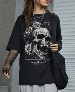 ฤดูร้อนของผู้หญิงคอกลมระบายอากาศผ้าฝ้ายเสื้อยืดขนาดใหญ่ผู้หญิงคอกลมระบายอากาศเสื้อยืดผู้หญิงจากปากีสถาน - Product Image 5