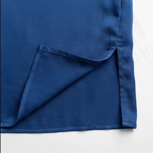 Abaya en gros d'usine pour femmes musulmanes, tenue islamique modeste, respirante, grande taille, faite à la main, col en V, manches longues, ethnique, légère - Product Image 6